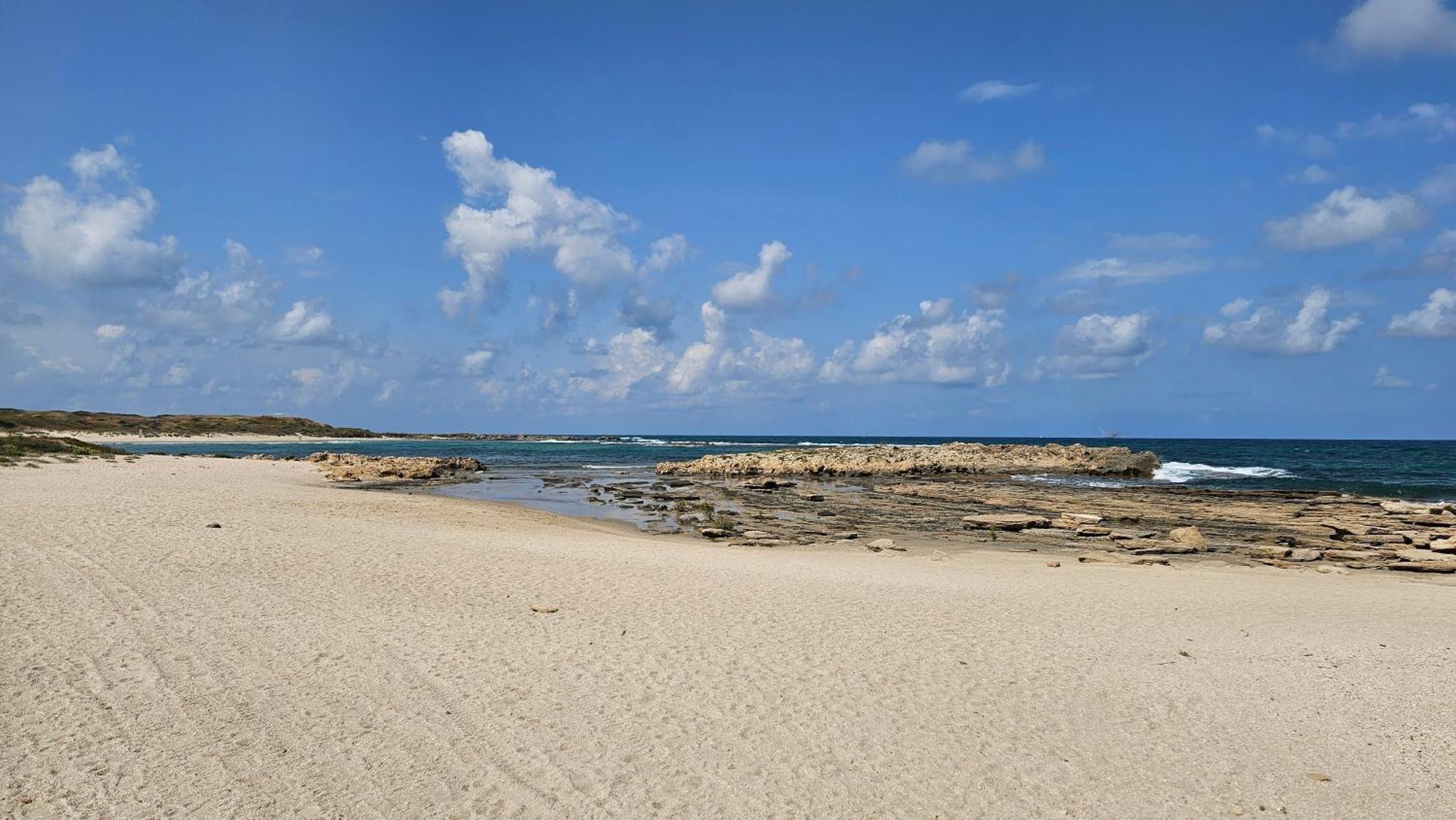 Cozy Seaview Glamping Caravan HaBonim Eksteriør billede